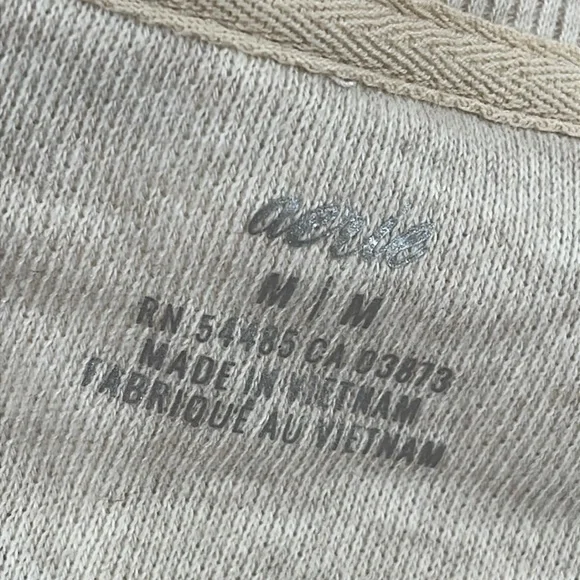 AERIE Good Vibes Camo Oversized Pullover Sweatshirt Size Medium NEW - Picture 8 of 13